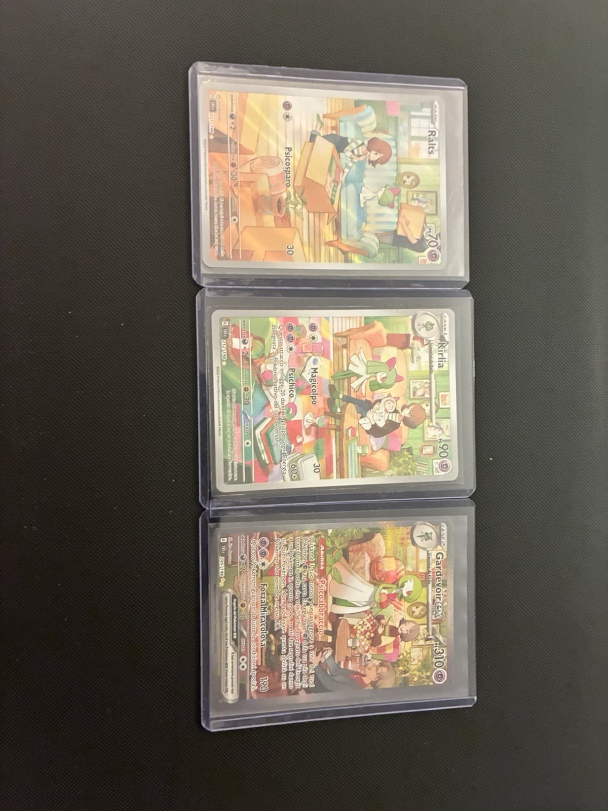 RALTS 211 KIRLIA 212 GARDEVOIR EX 245 Pokemon Scarlatto e Violetto SVI ITA NM