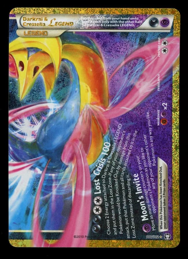 DARKRAI & CRESSELIA LEGEND Pokemon 30th Celebration Classic Collection #100/102