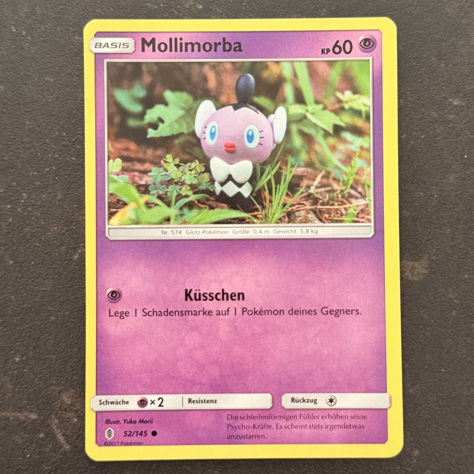 Mollimorba | 52/145 | Stunde der Wächter | Yuka Morii | Pokemon Karte Deutsch
