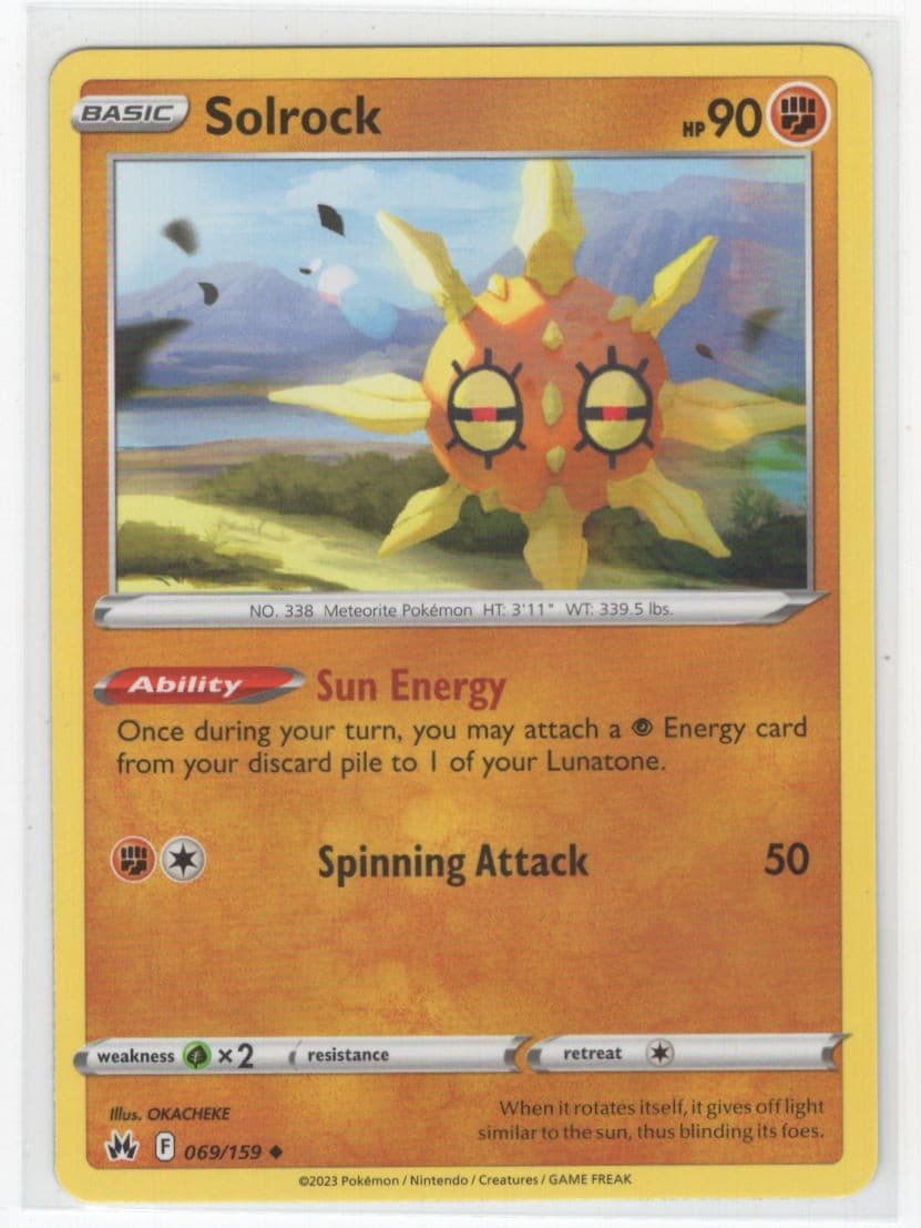 2023 Sword & Shield - Crown Zenith Solrock Basic #69
