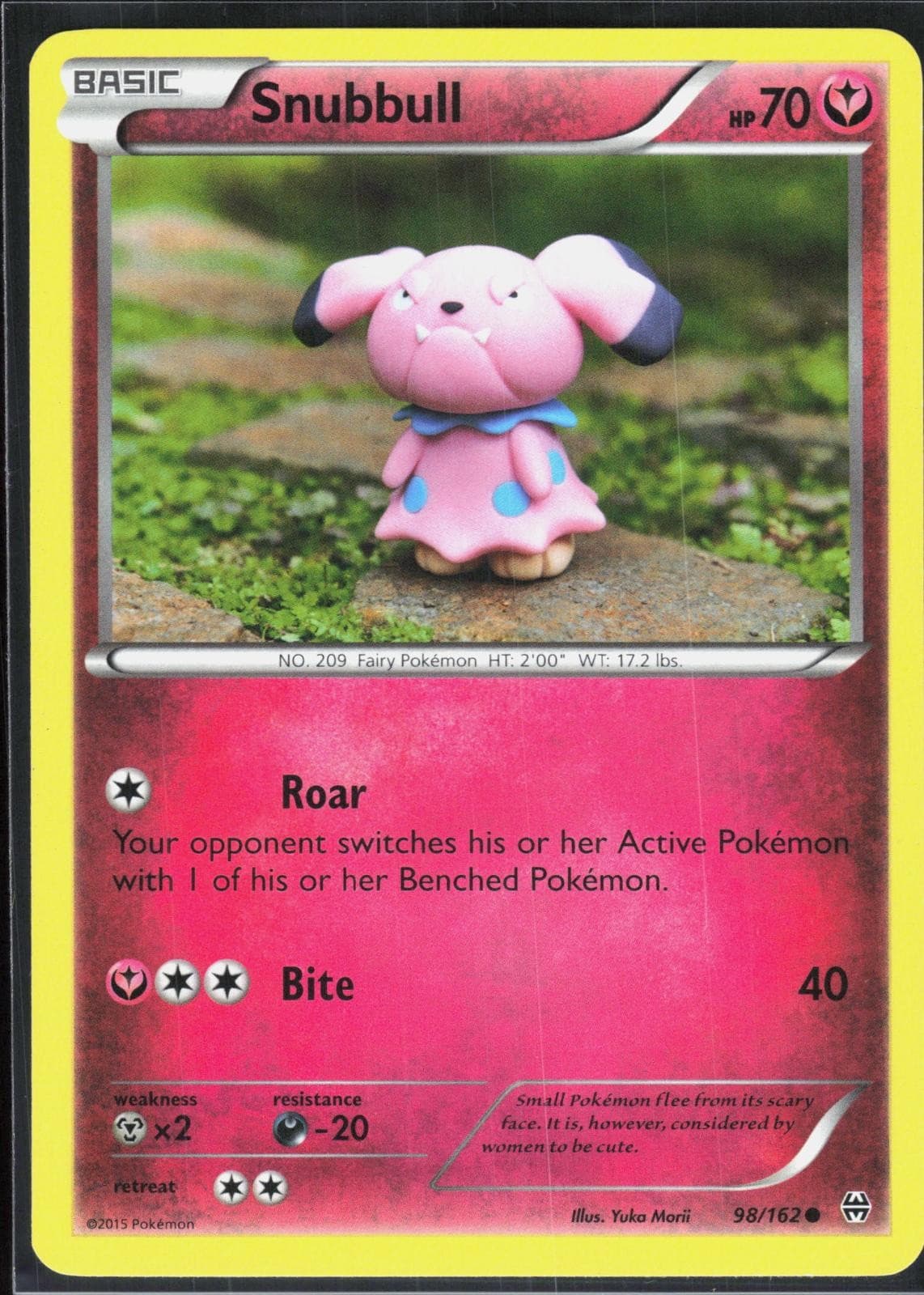 Snubbull 98/162 Common BREAKthrough Pokemon Near Mint
