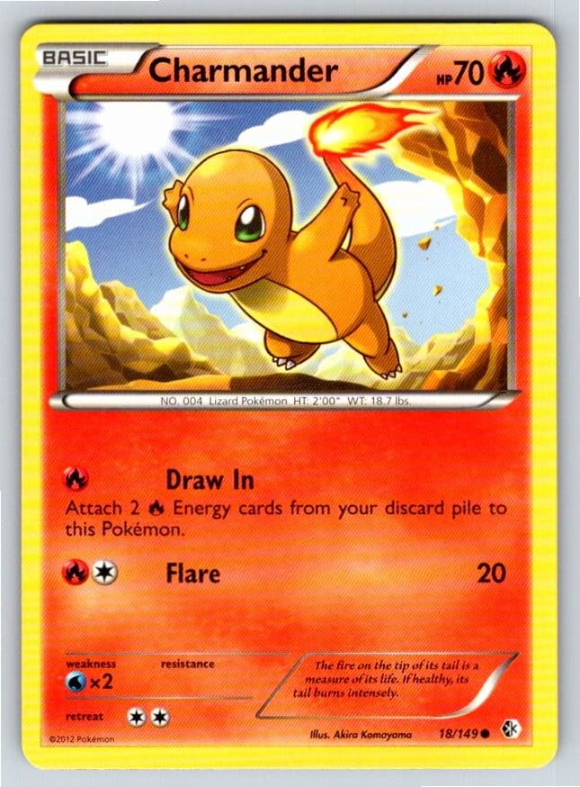 CHARMANDER 18/149 BOUNDARIES CROSSED POKEMON NM