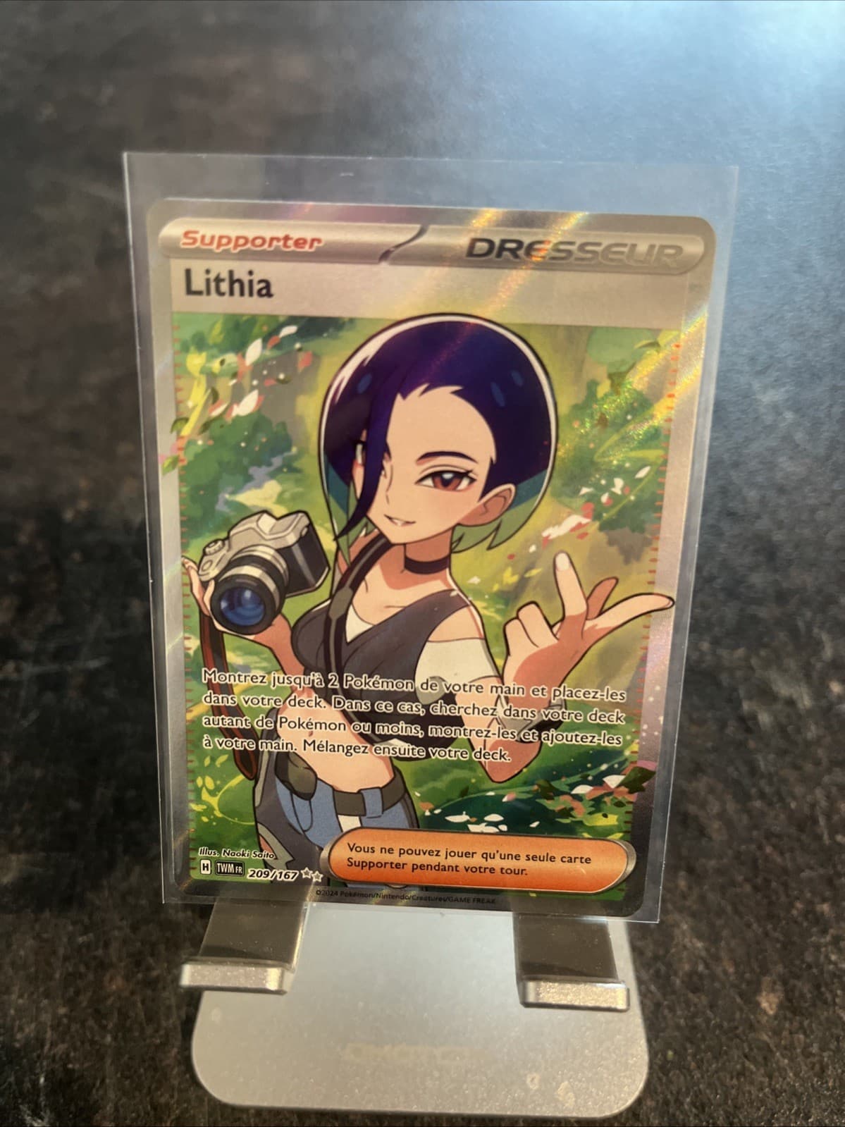Carte Pokémon Lithia 209/167 EV Mascarade Crépusculaire FR