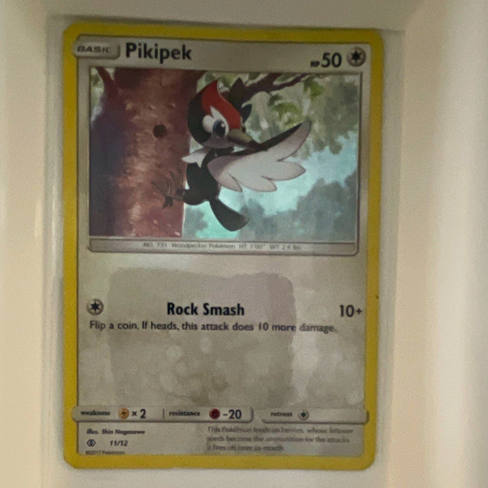 McDonald's Pikipek 11/12 McDonald's 2017 Promo Regular Common Eng HP 50