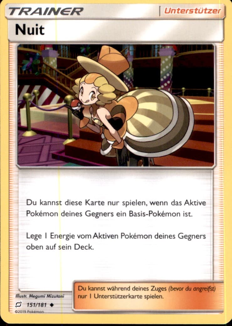 Pokemon 151/181 Nuit - Teams sind Trumpf - Deutsch