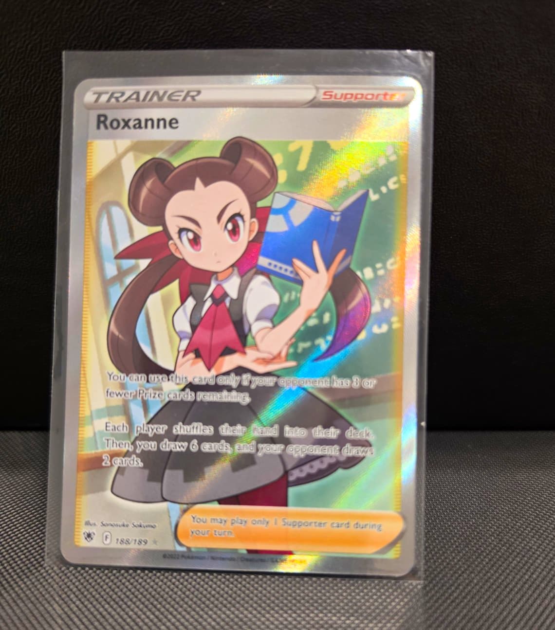 Roxanne Astral Radiance 188/189 Ultra Rare Full Art Holo Trainer EN 2022