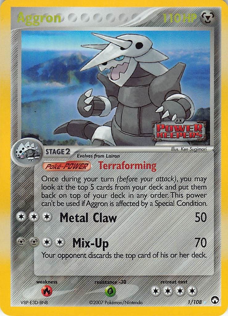 Aggron Holofoil [PK - 1/108]