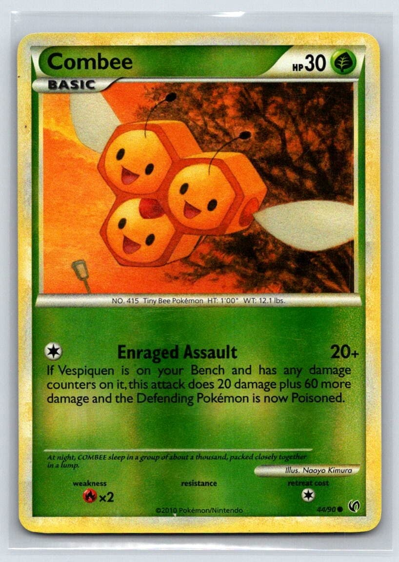 Pokémon TCG HS—Undaunted Combee 44/90 Regular