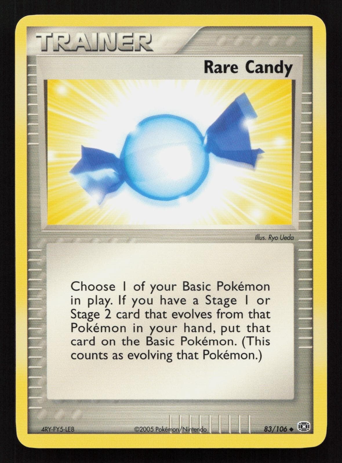 RARE CANDY 83/106 UNCOMMON EMERALD POKEMON NM/M