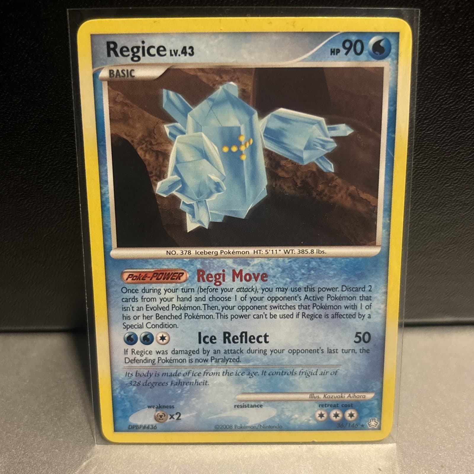 Regice 36/146 Legends Awakened Regular Pokemon 