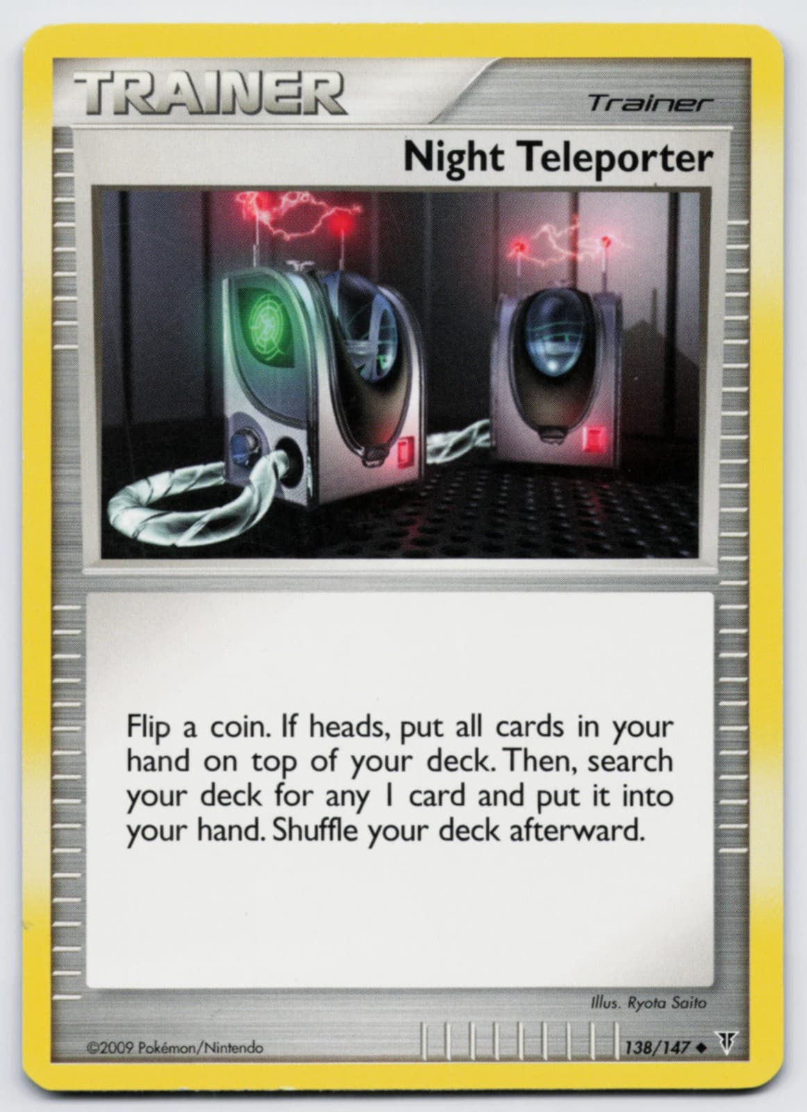 Night Teleporter 138 Supreme Victors Pokemon LP
