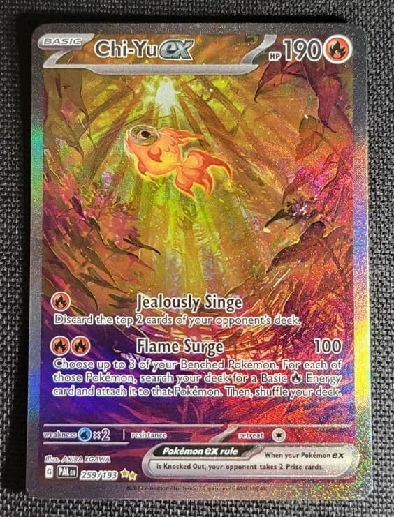 Chi-Yu ex 259/193 Paldea Evolved Special Illustration Rare Full Art Holo EN