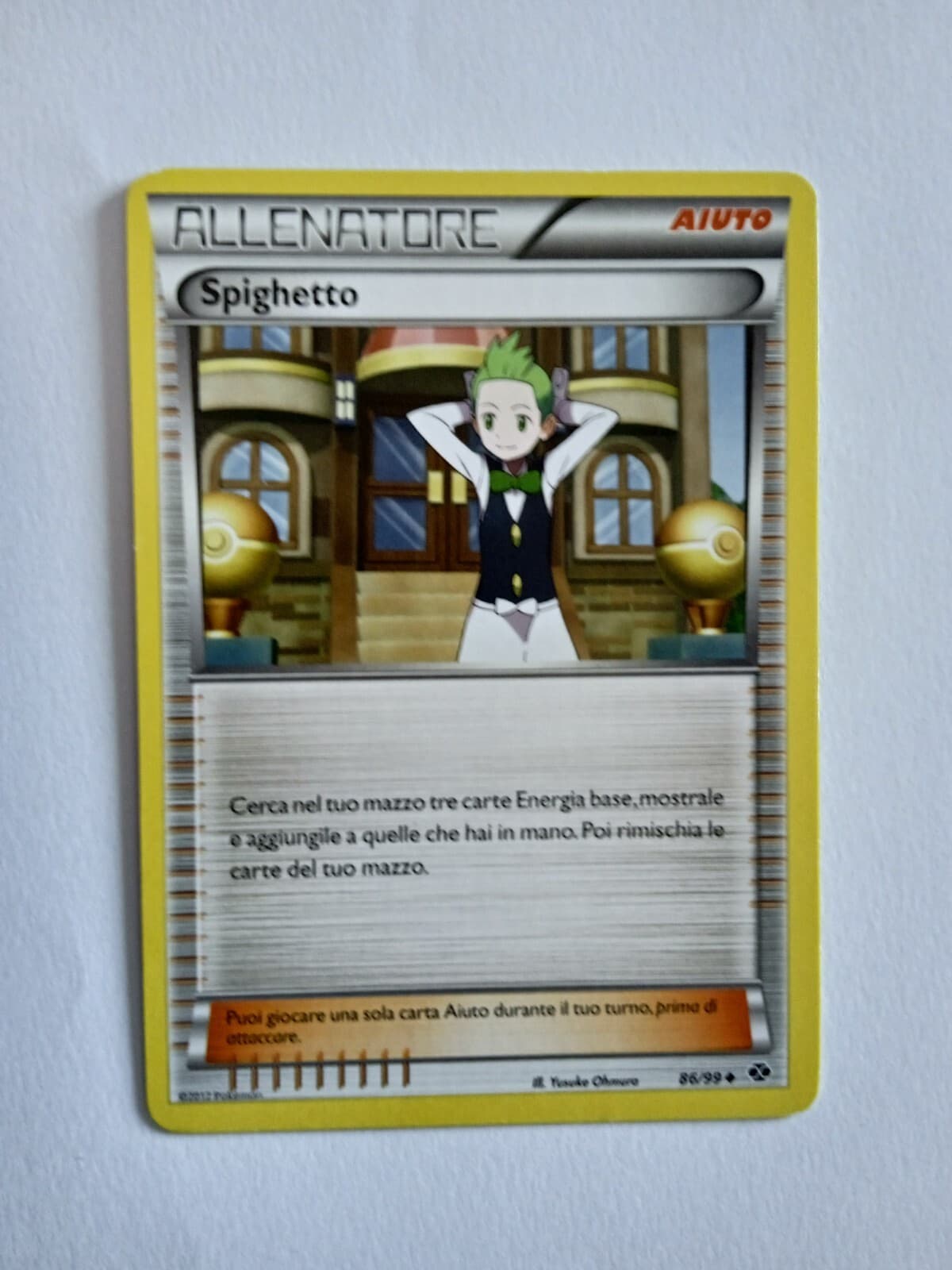 POKEMON DESTINI FUTURI 2012 SPIGHETTO n 86/99 OTTIMA