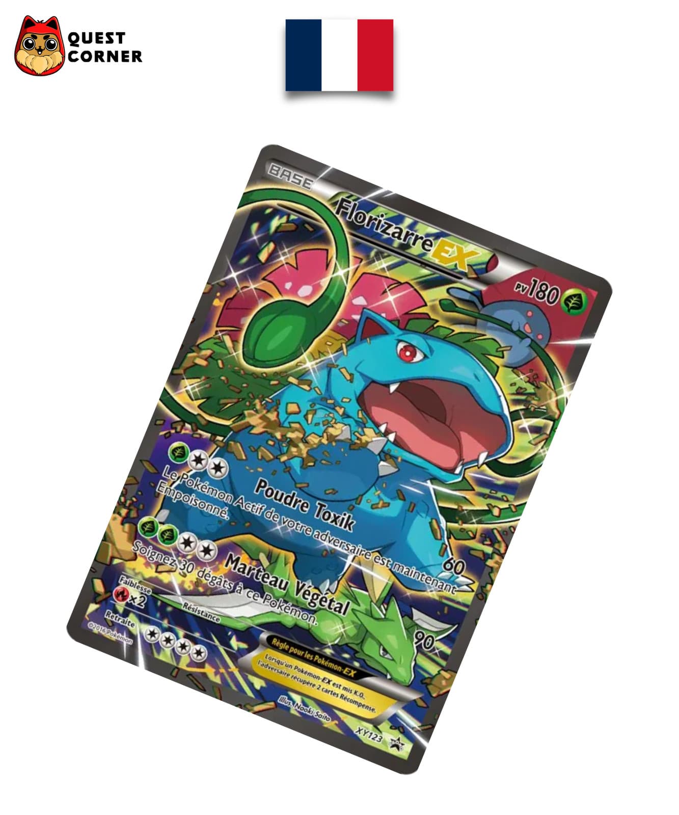 Florizarre EX XY123 – Promo XY – Français – EX