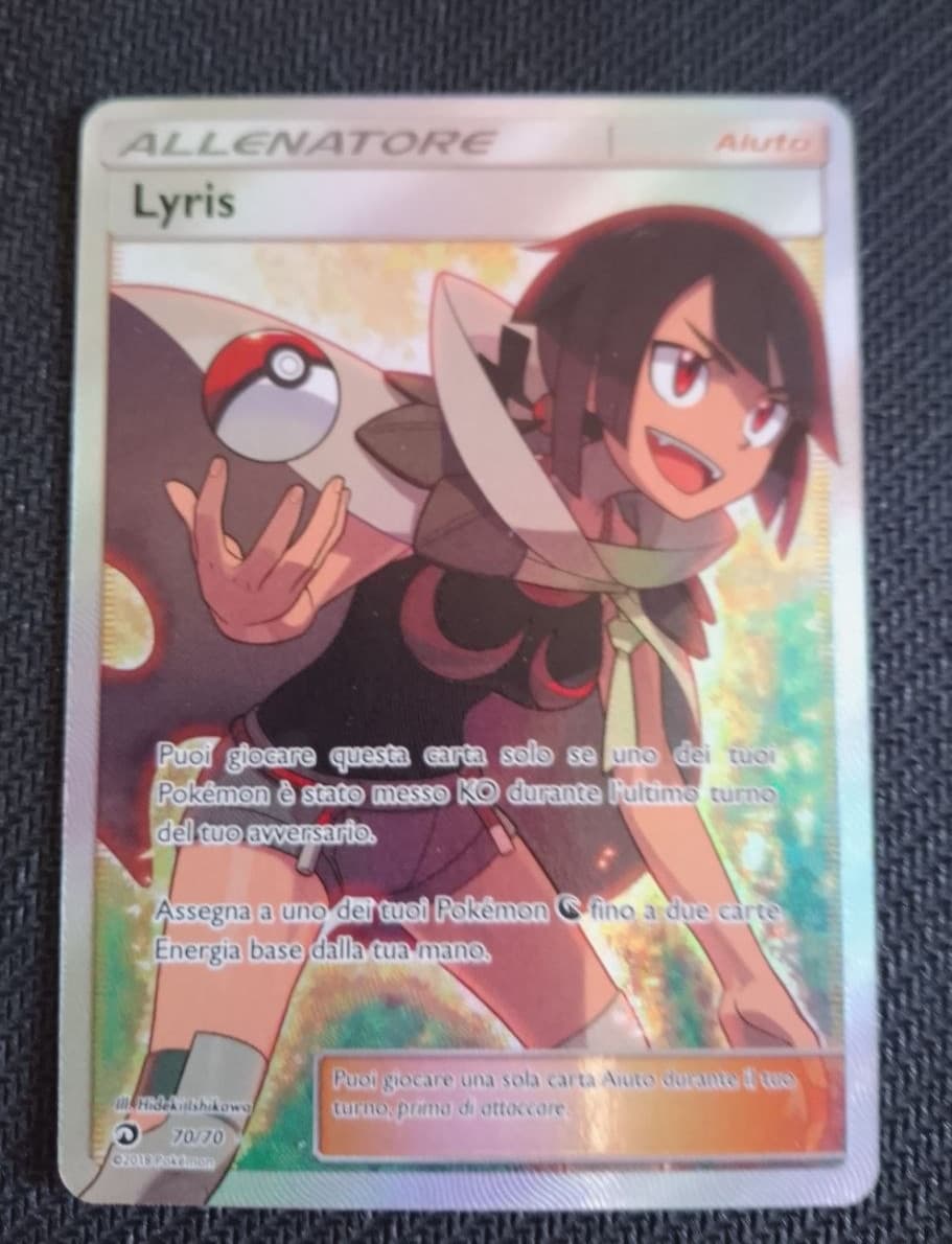 Pokémon - Lyris - 70/70 Trionfo dei Draghi - Full Art - NM - Italiano