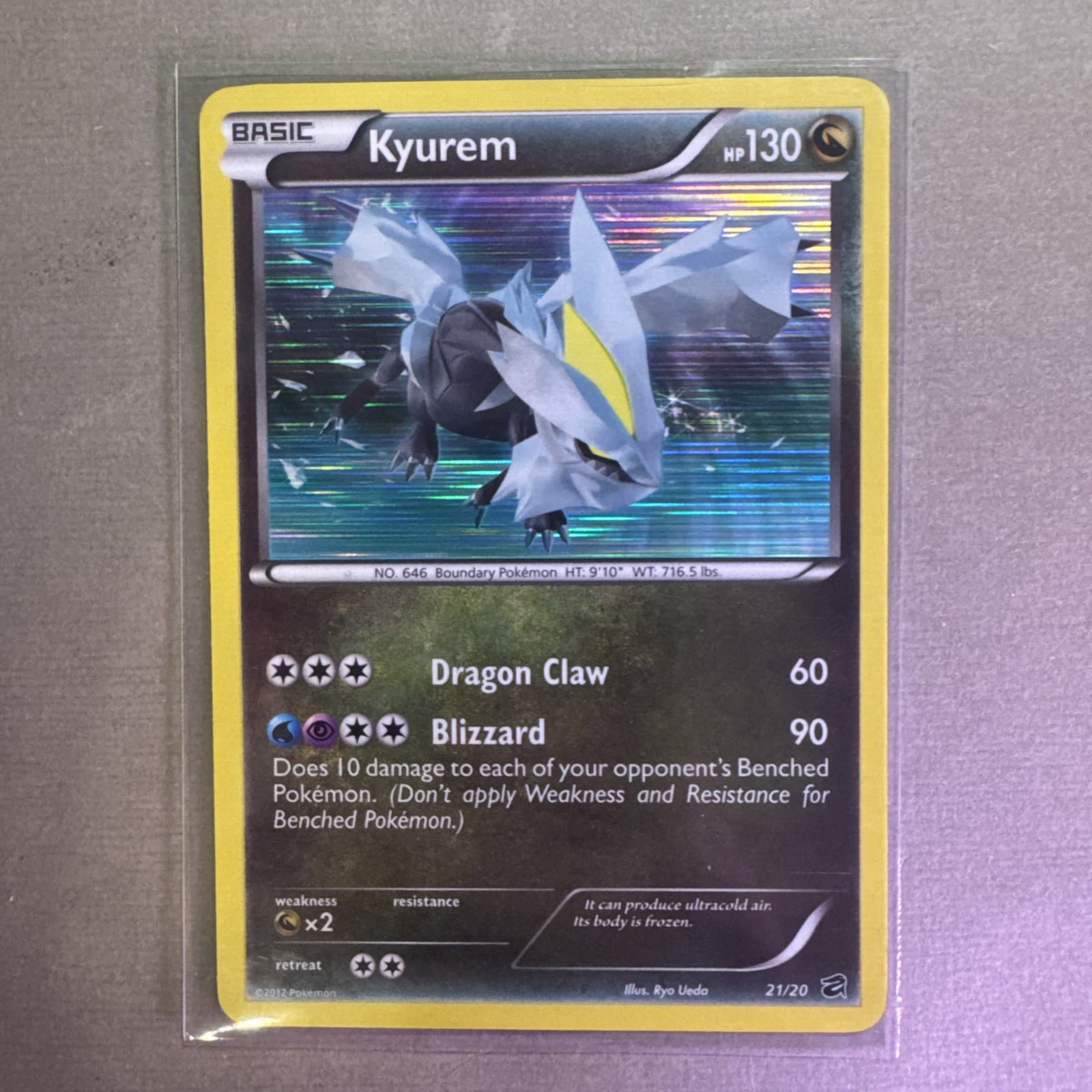 Kyurem 21/20 Dragon Vault Holo