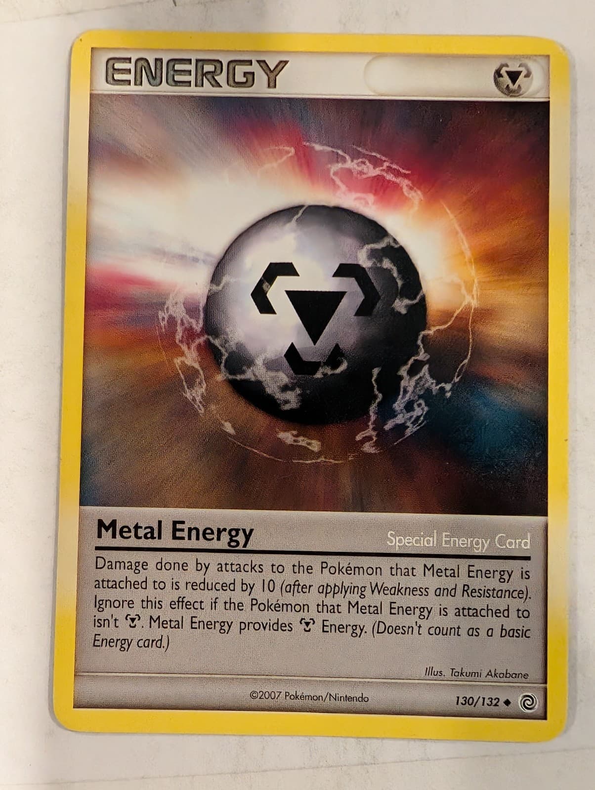 Metal Energy - 130/132 - Secret Wonders Pokemon Card