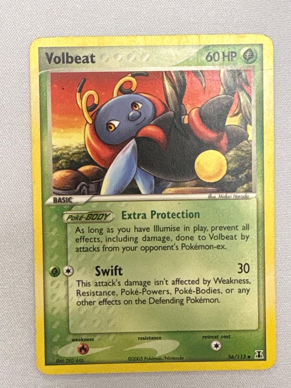 VOLBEAT 56/113 UNCOMMON DELTA SPECIES POKEMON HP