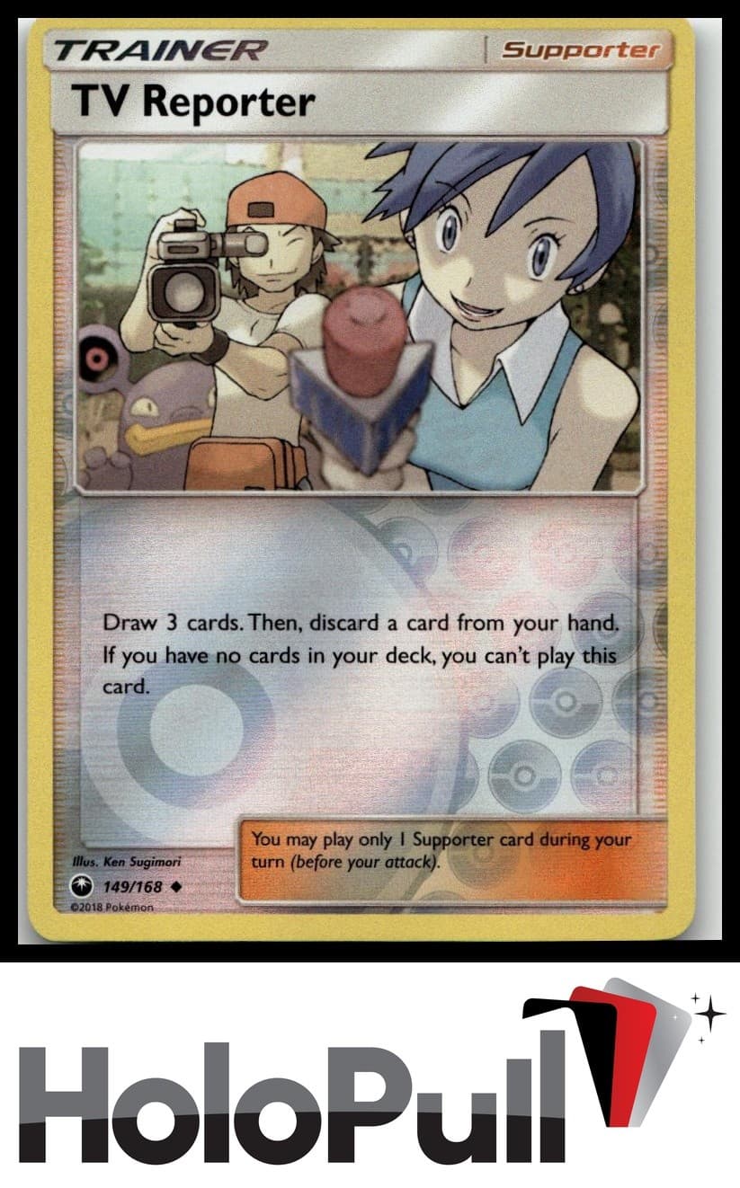 Pokémon TCG POP Series 2 TV Reporter #011/017 Uncommon