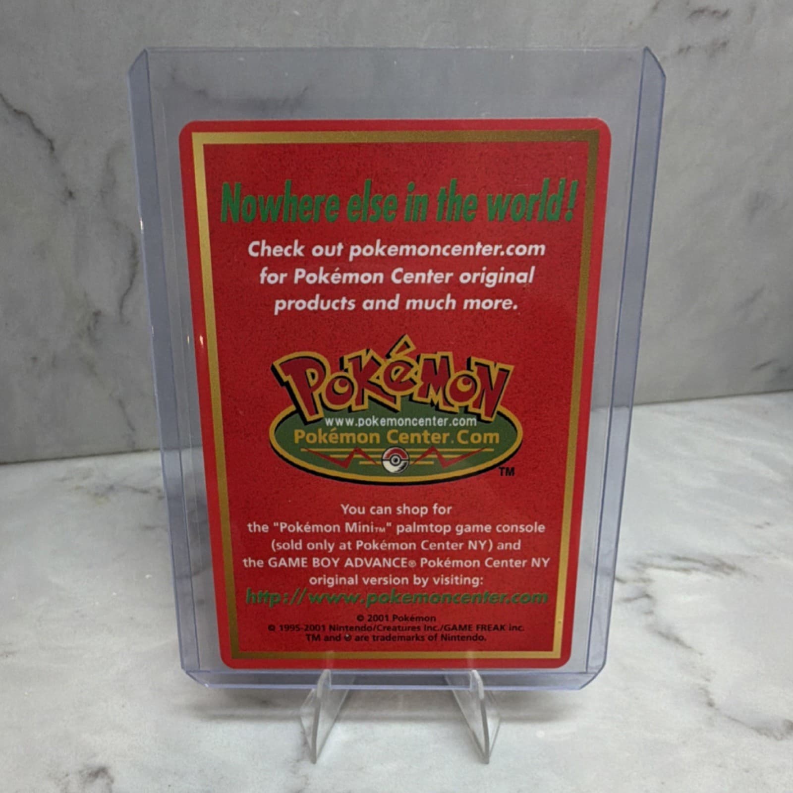 Pokemon Center NY 40 41 Lucky Stadium Black Star Promo Insert ONLY