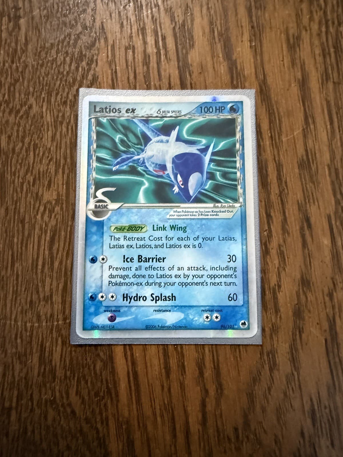 Pokemon PokémonTCG Latios ex Delta Species 96/101 Dragon Frontiers English HP