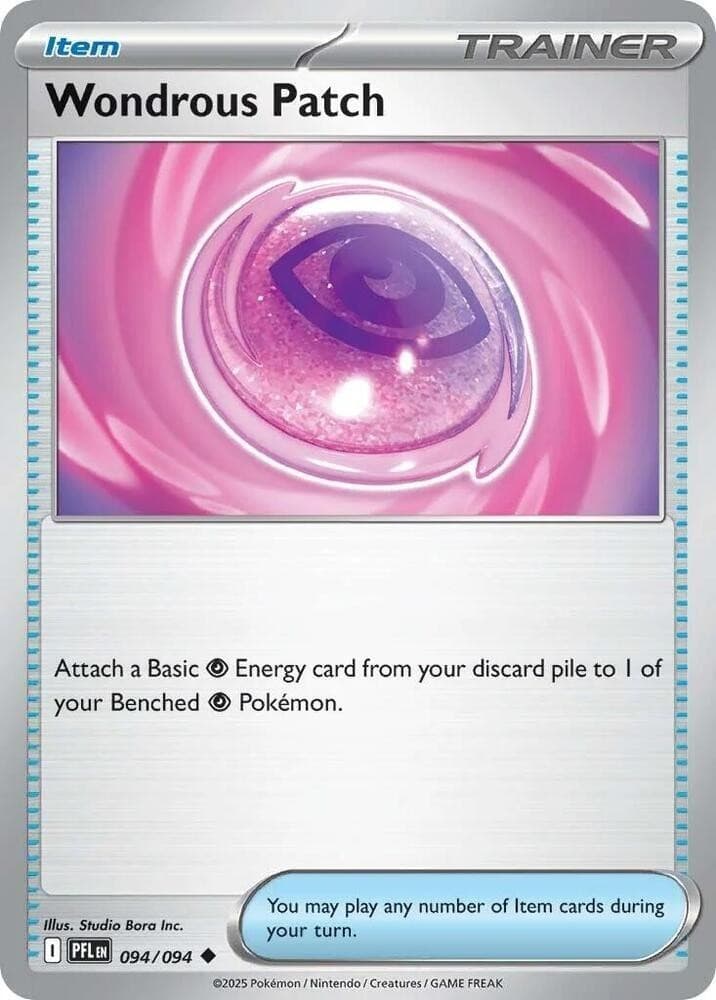 Me02: Phantasmal Flames Pokémon TCG Wondrous Patch 94/94