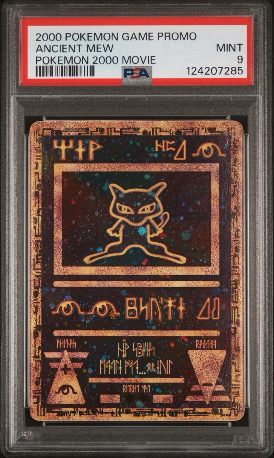 PSA 9 Ancient Mew Pokémon Movie Promo Pokémon 2000 Holo