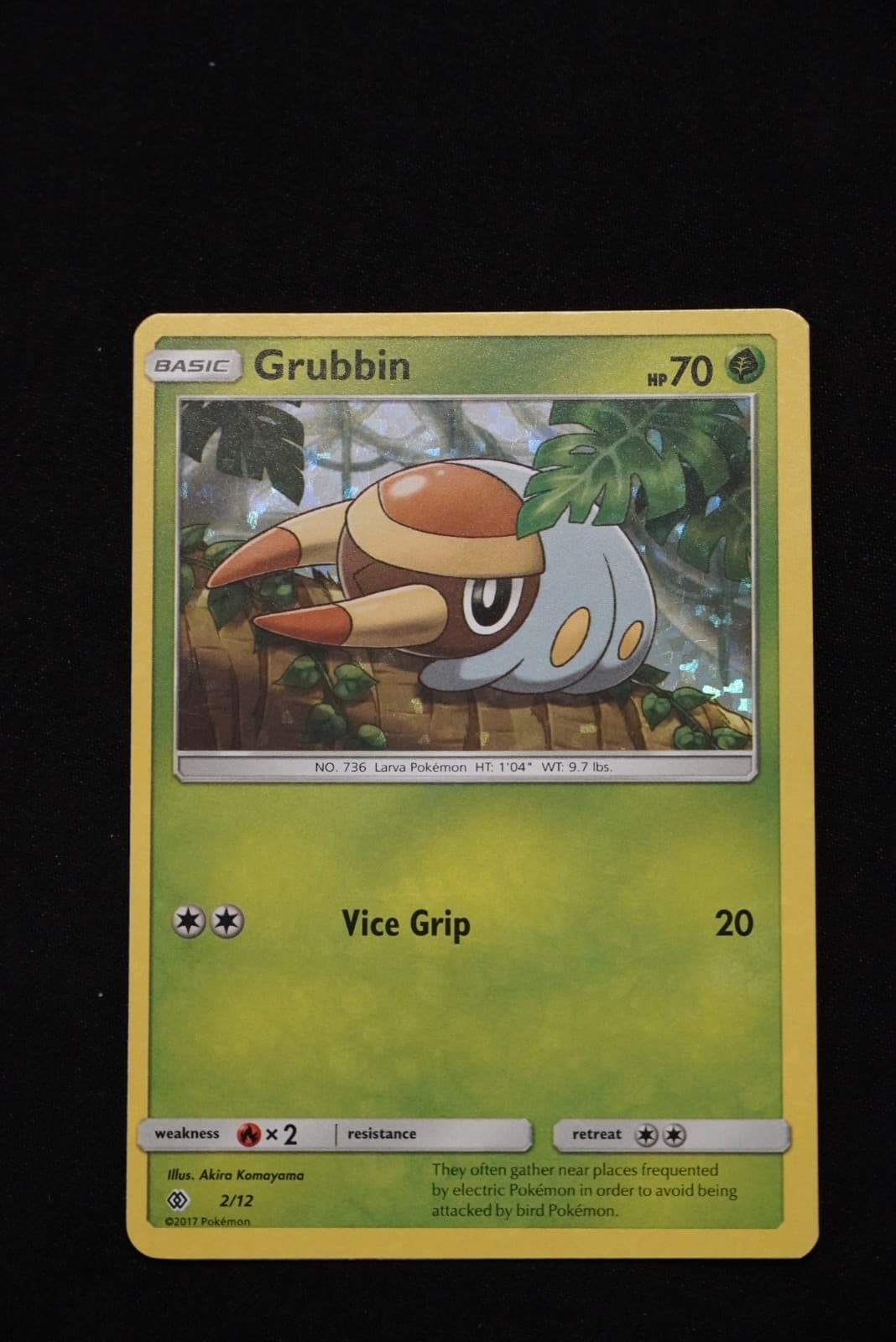 Grubbin 002/012 McDonald's 2017 Holo