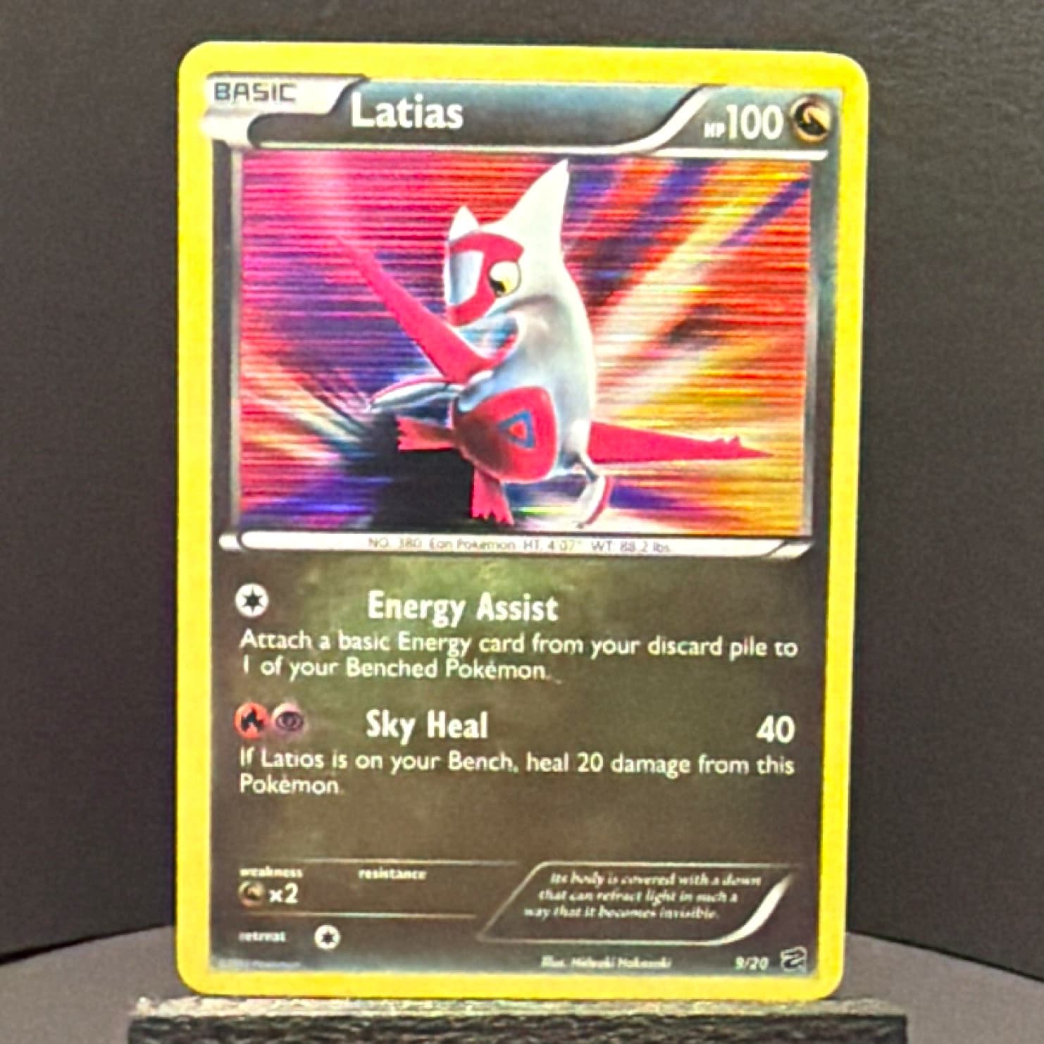 Pokemon Latias 9/20 Dragon Vault Holo NM