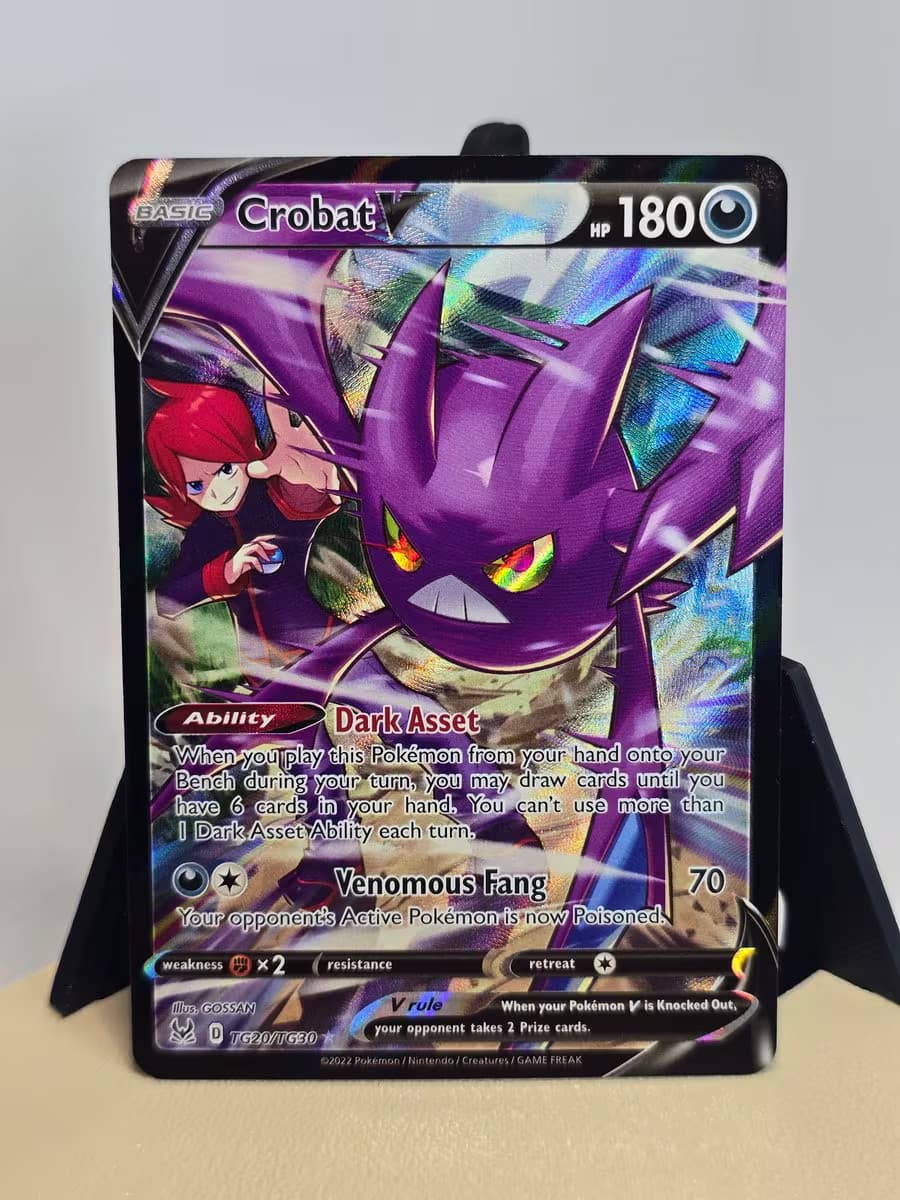Pokemon TCG Crobat V TG20/TG30 SWSH11: Lost Origin Trainer Gallery