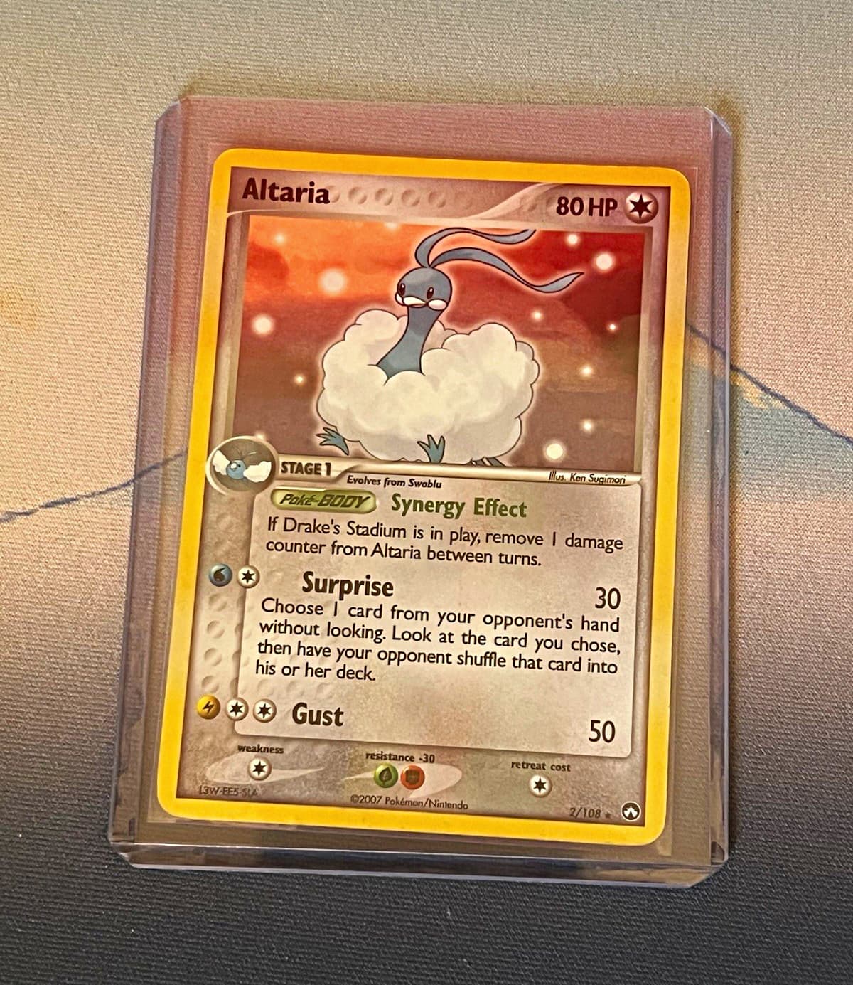 Pokemon Altaria 2/108 EX Power Keepers - Holo Rare MP