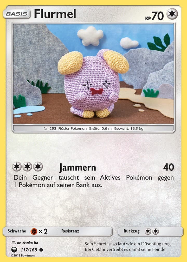 Pokemon 117/168 Flurmel  - Sturm am Firmament