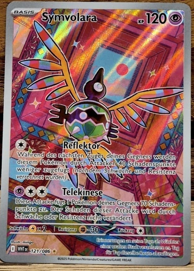 Pokemon Symvolara 121/086 - Weisse Flammen - Deutsch - NM