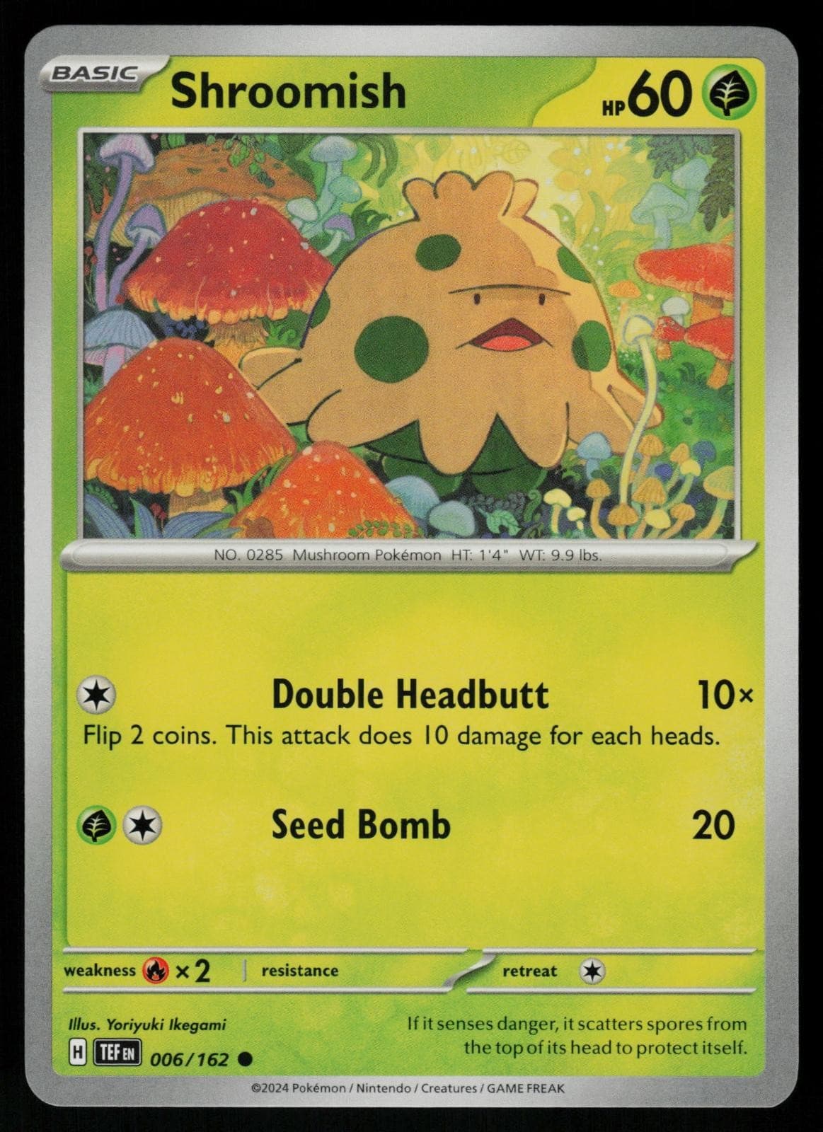 Shroomish 006/162 Common - Pokemon Temporal Forces