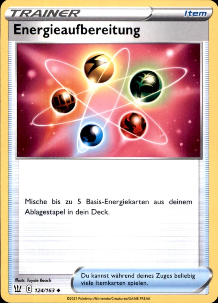 Pokemon 124/163 - Energieaufbereitung - Uncommon