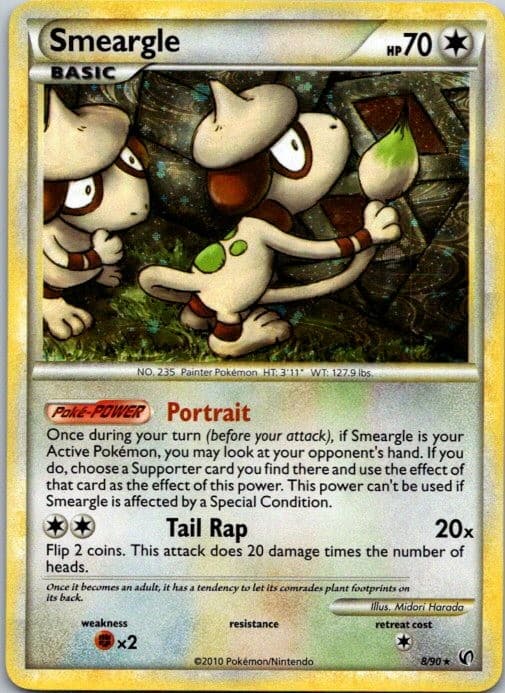 Pokémon TCG Undaunted #8/90 Smeargle