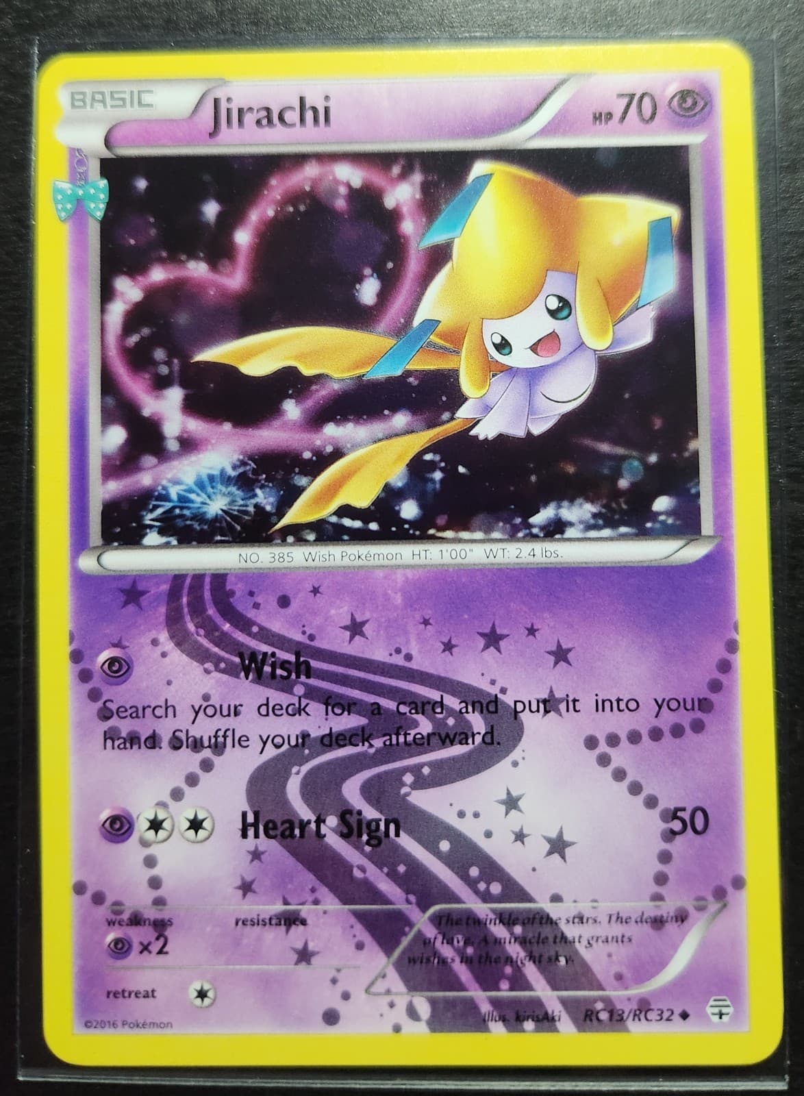 Pokemon XY Generations Jirachi RC13