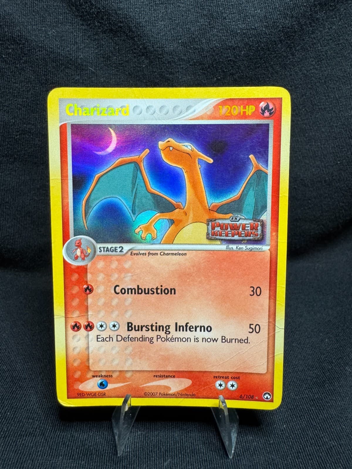 Pokemon Charizard 6/108 Power Keepers Holo Rare