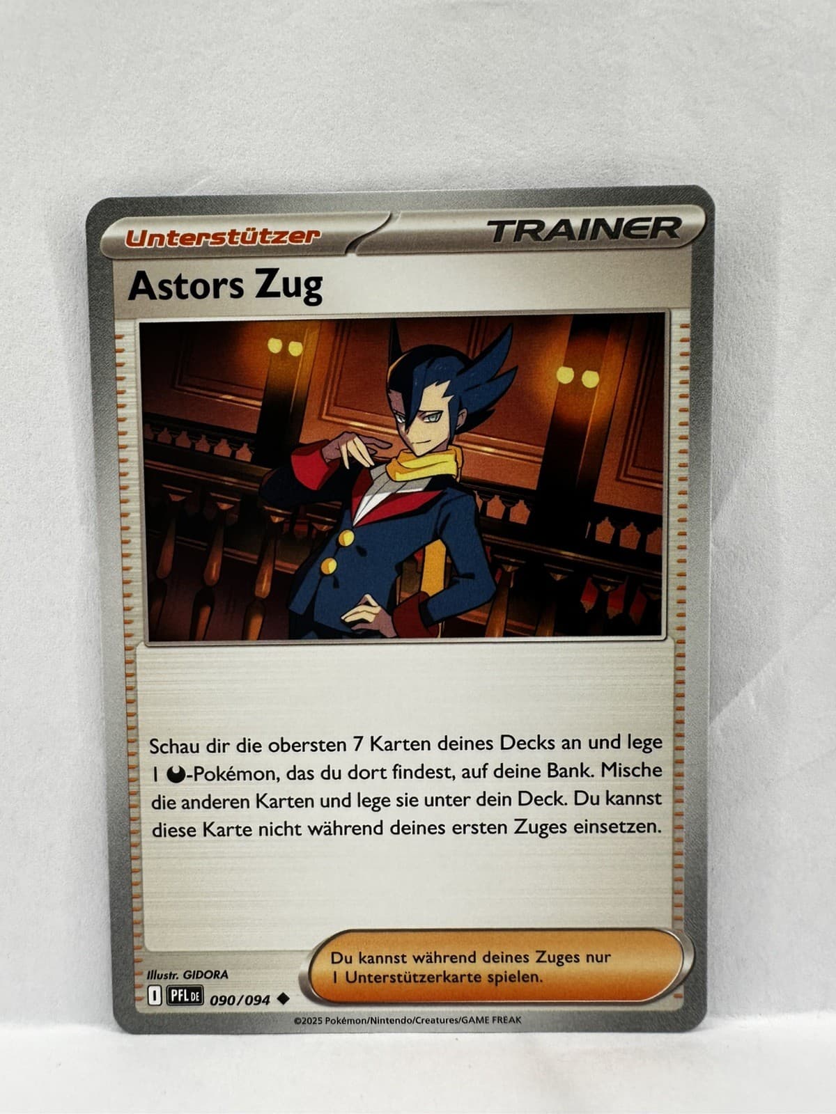 Pokémon Karte 2025 TCG Astors Zug 90/94 Fatale Flammen Deutsch