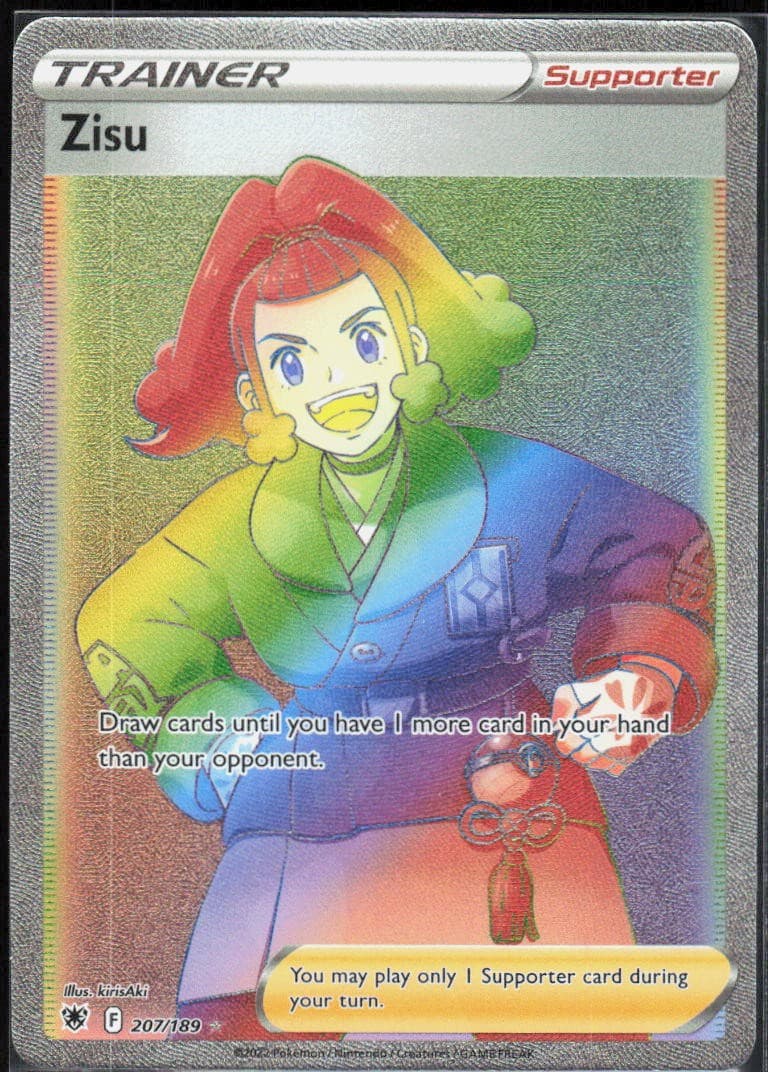 Zisu (Secret) 207/189 Holofoil Secret Rare SWSH10: Astral Radiance NM Pokemon