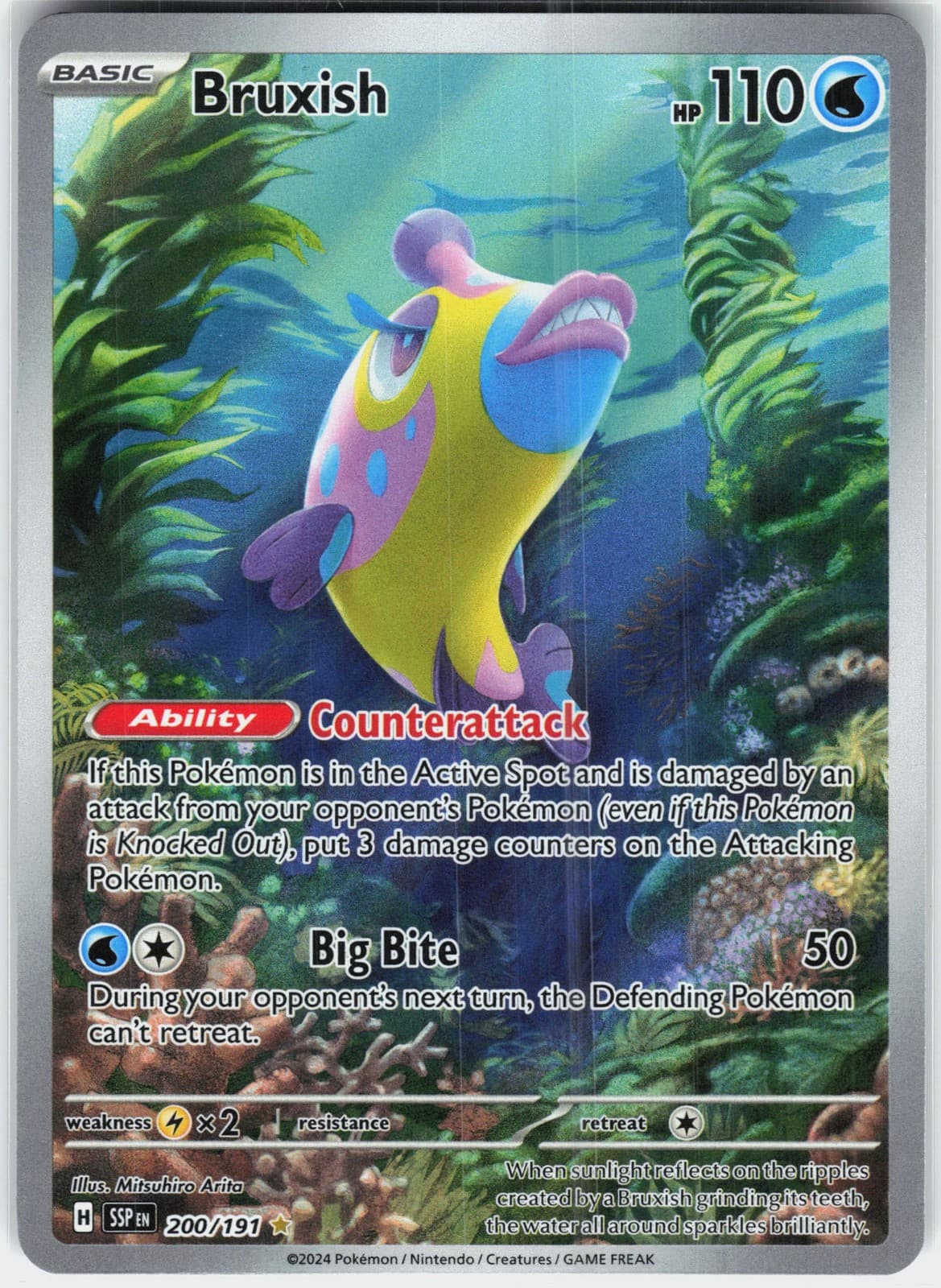 Bruxish [Pokemon Surging Sparks - 200/191] EN NM
