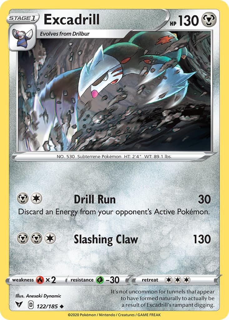 EXCADRILL 122/185 VIVID VOLTAGE UNCOMMON NM