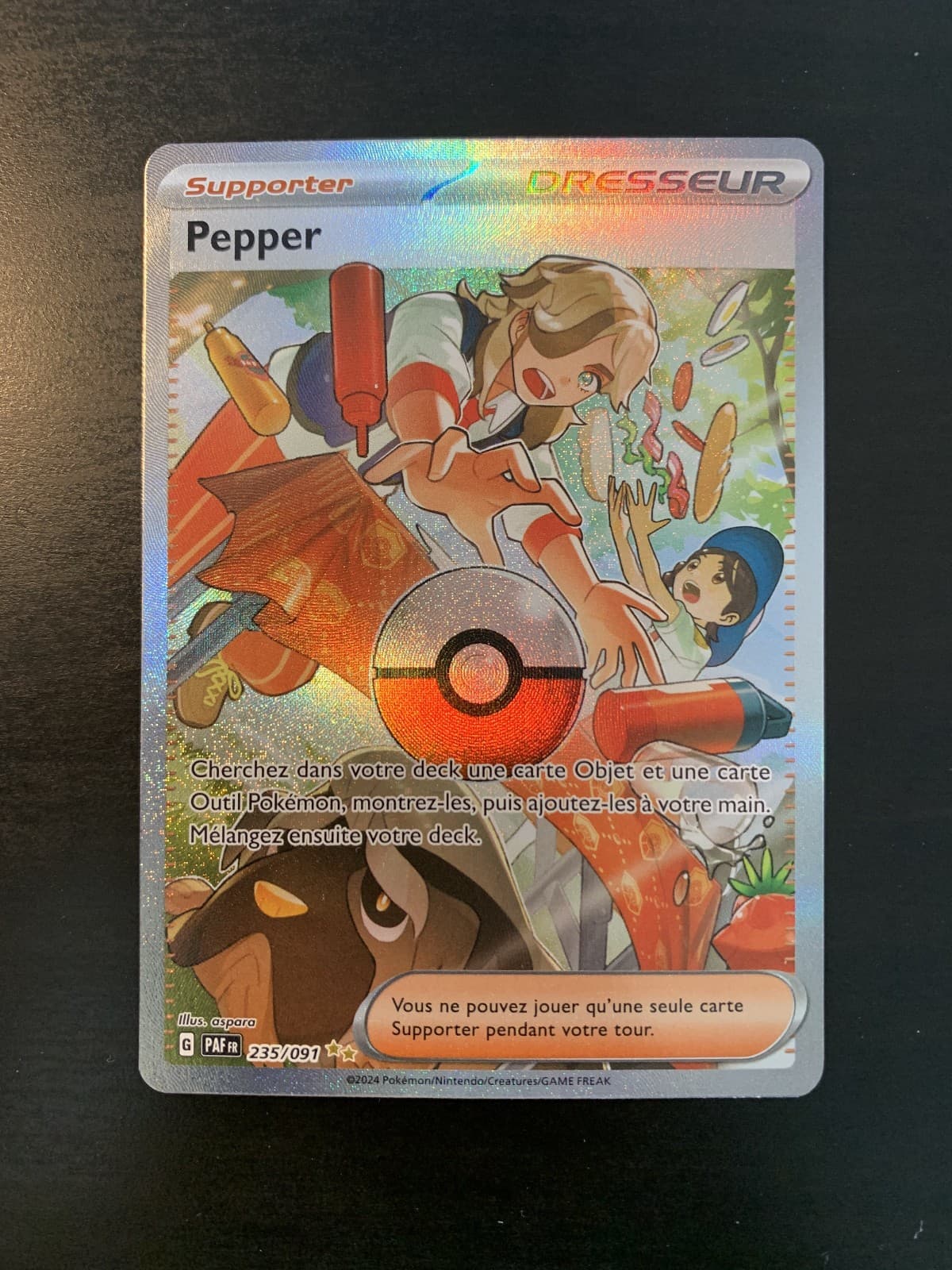 Carte Pokémon : Pepper 235/091 Destinées de Paldéa Française
