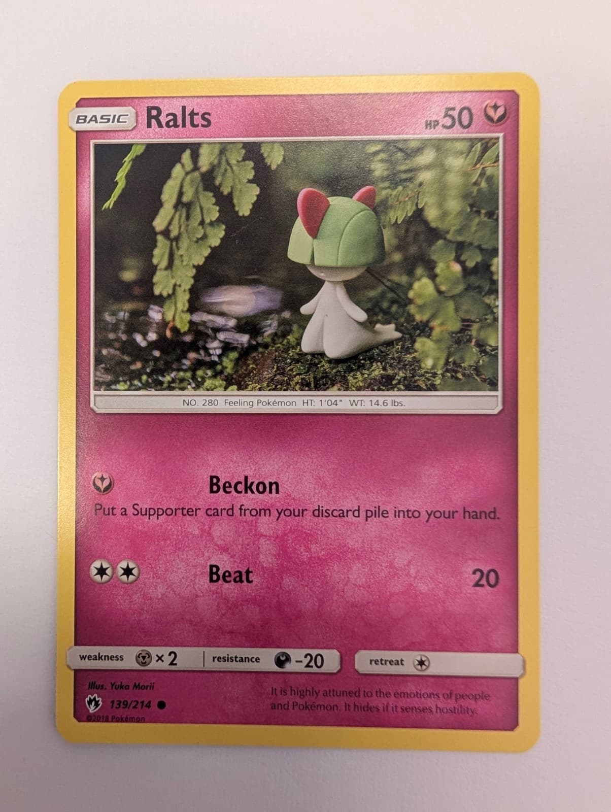 Ralts 139/214 Sm-Lost Thunder Regular Pokemon
