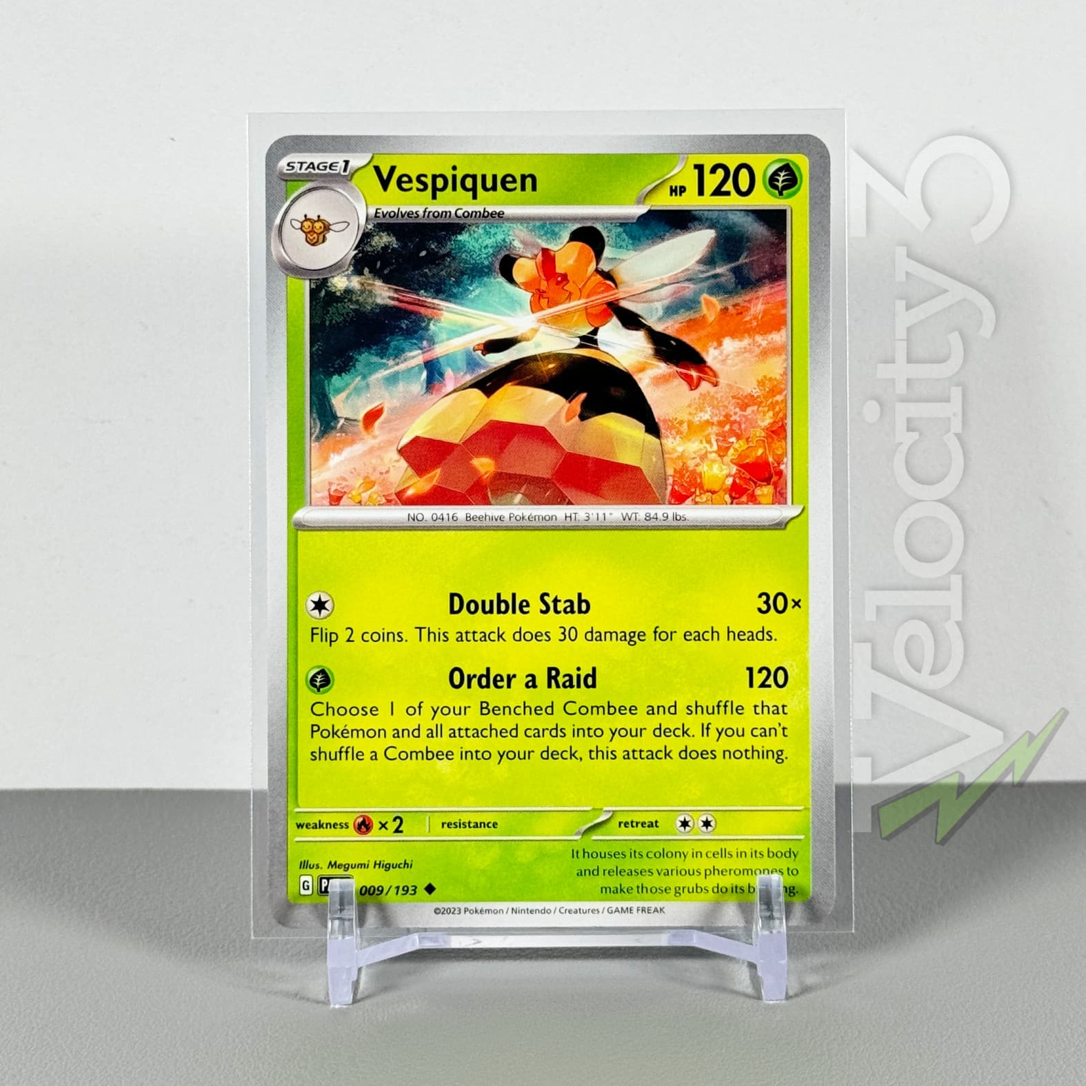 Pokemon TCG Card: VESPIQUEN 9/193 | Uncommon | Paldea Evolved | NM/Mint