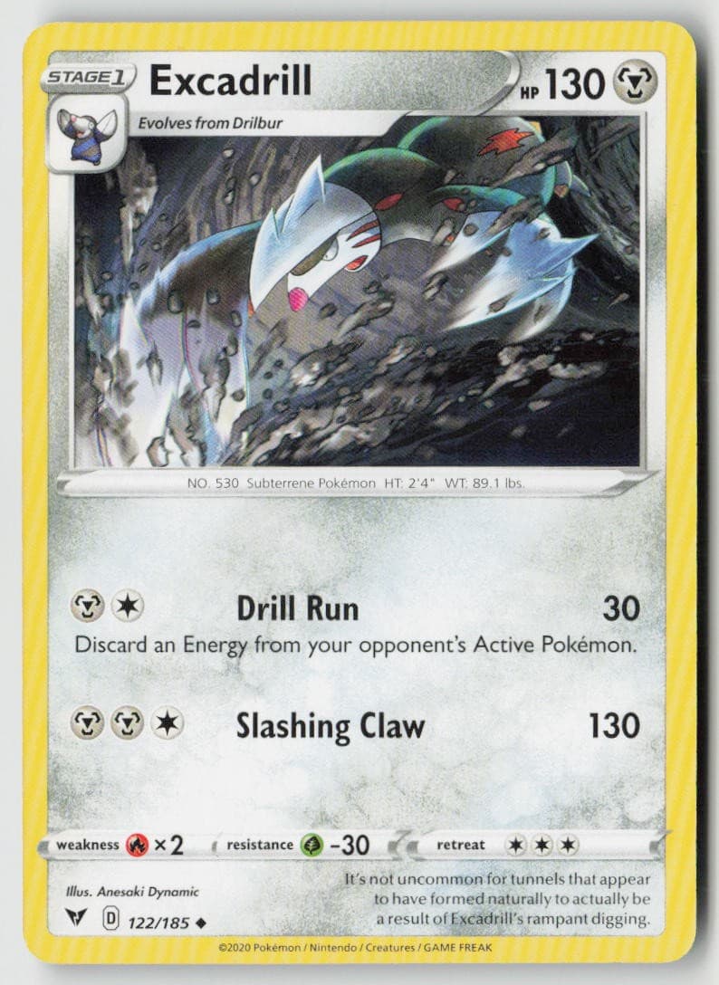 Vivid Voltage Excadrill 122/185 LP
