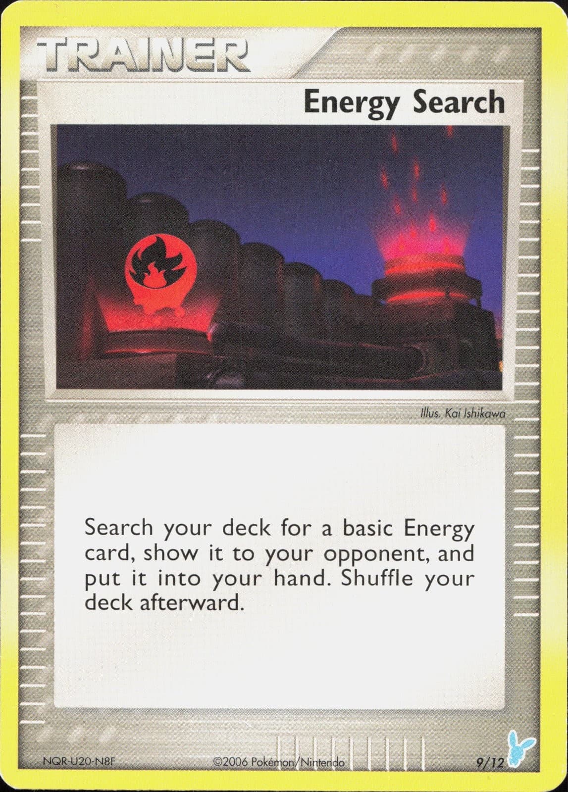 Pokemon Energy Search 9/12 EX trainer Kit 2 Minun LP [YK2IFT]