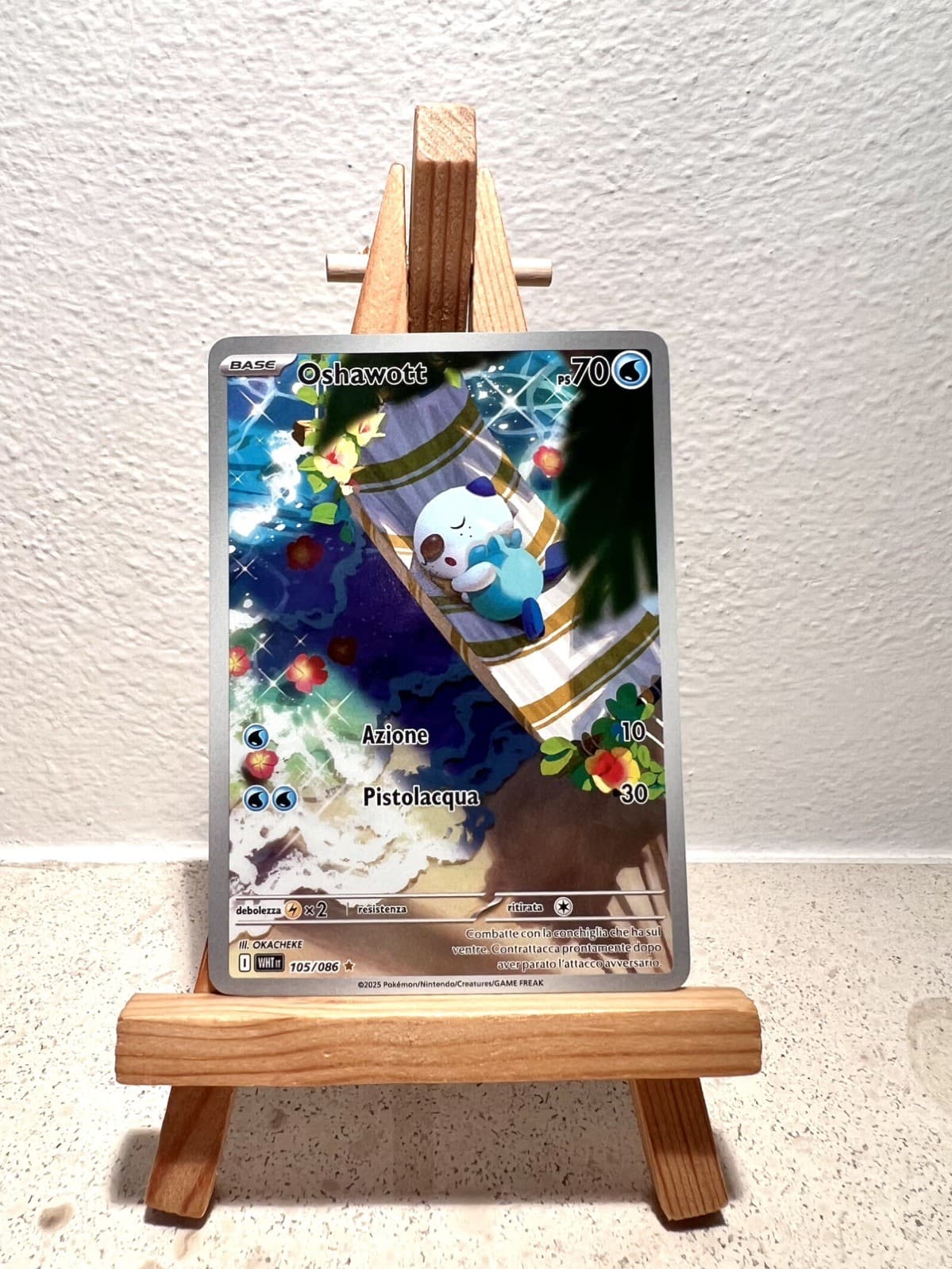 Oshawott 105/086 ITA - Fuoco Bianco WHT - Near Mint
