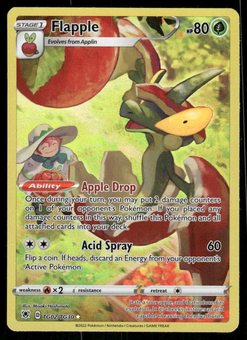 Flapple Astral Radiance Trainer Gallery [TG02/TG30] UR Holofoil NM Pokemon