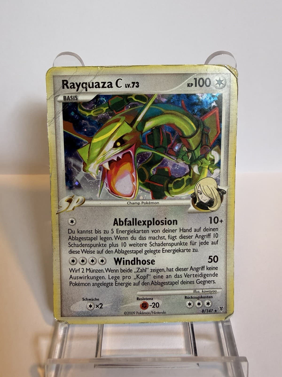 Rayquaza Holo 8/147 Ultimative Sieger deutsch Pokemon Karten Poor